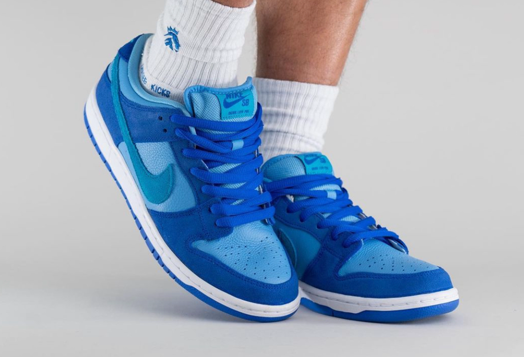 Giày Nike SB Dunk Low Pro 'Blue Raspberry' DM0807-400 - Ảnh 8