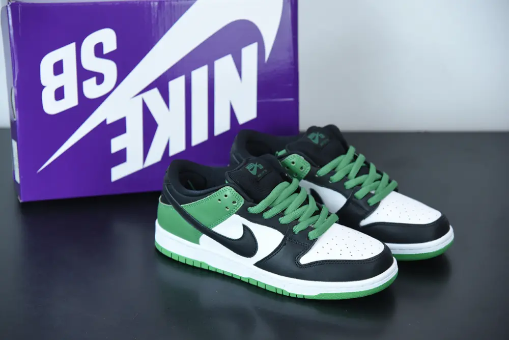 Giày Nike Dunk Low Pro SB 'Classic Green' BQ6817-302 - Ảnh 7