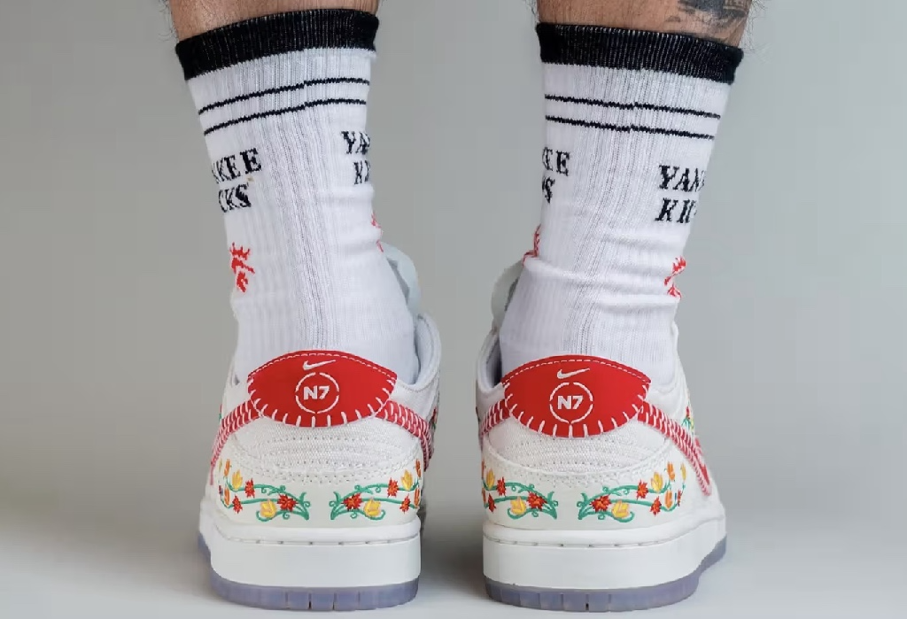 Giày Nike SB Dunk Low Decon N7 'Yellow Red' FD6951-700 - Ảnh 6