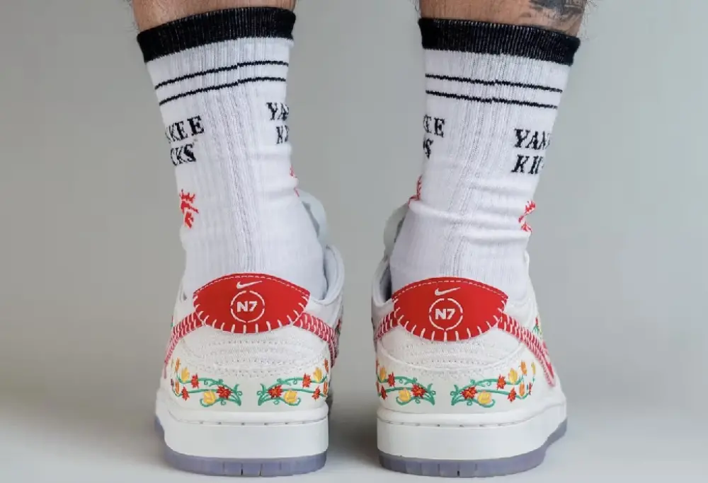 Giày Nike SB Dunk Low Decon N7 'Yellow Red' FD6951-700 - Ảnh 6