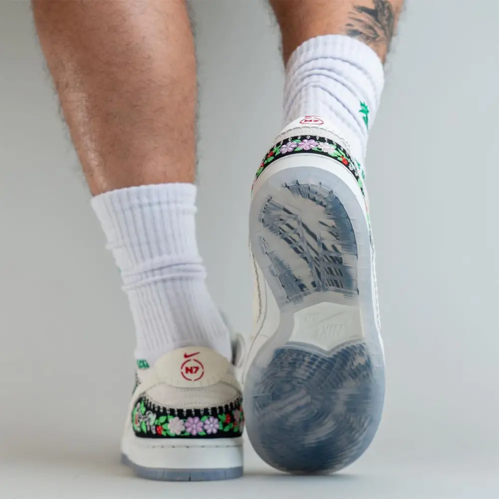 Giày Nike SB Dunk Low Decon N7 'Black Sail' FD6951-300 - Ảnh 7