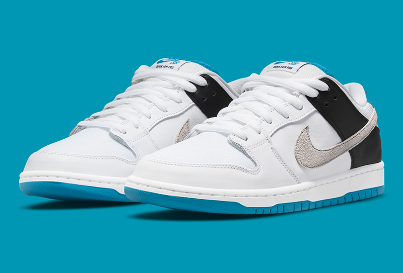Giày Nike Dunk Low Pro SB 'Laser Blue' BQ6817-101 - Ảnh 3