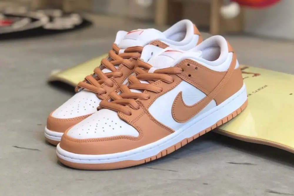 Giày Nike SB Dunk Low Light Cognac DM8998-200 - Ảnh 3