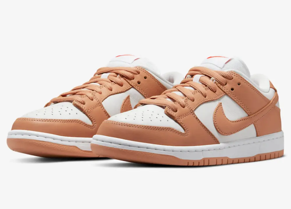 Giày Nike SB Dunk Low Light Cognac DM8998-200 - Ảnh 4