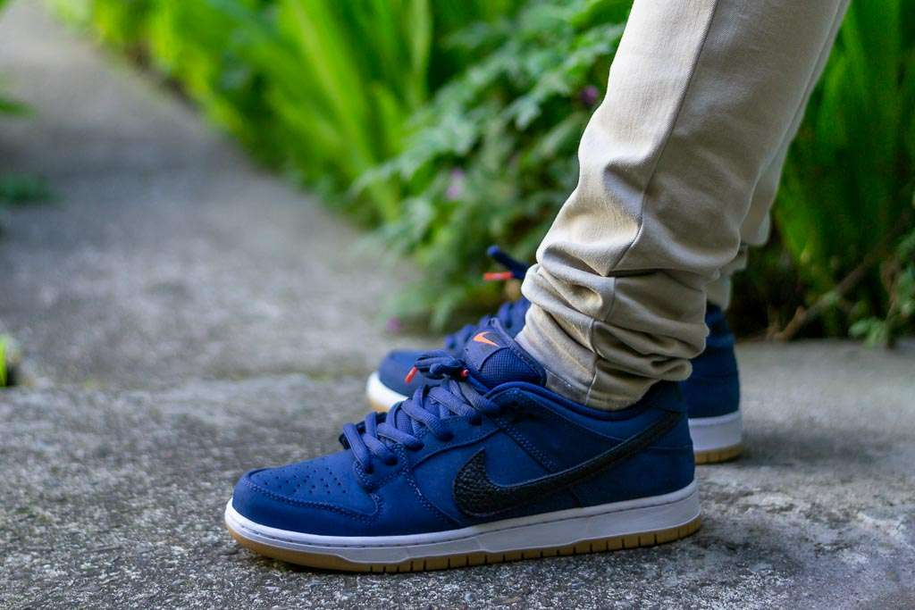 Giày Nike Dunk Low Pro ISO SB 'Navy Gum' CW7463-401 - Ảnh 4