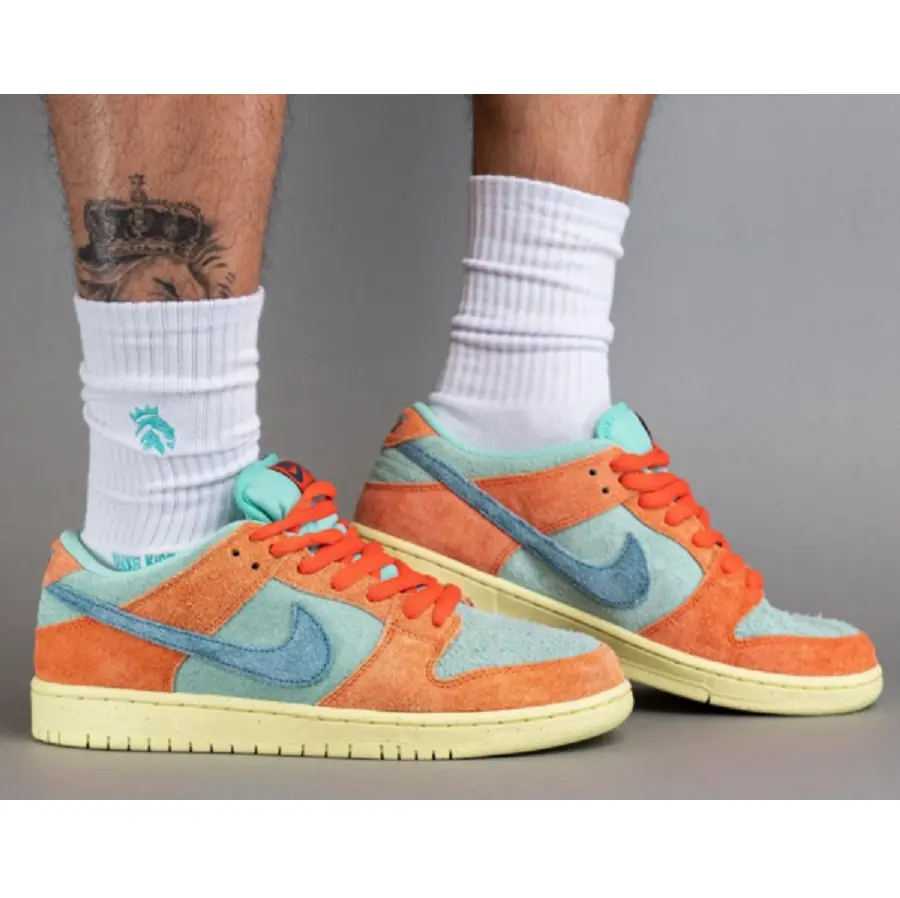 Giày Nike SB Dunk Low ‘Orange Emerald Rise’ DV5429-800 - Ảnh 3
