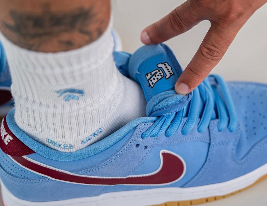 Giày Nike SB Dunk Low 'Valour Blue' DQ4040-400 - Ảnh 4