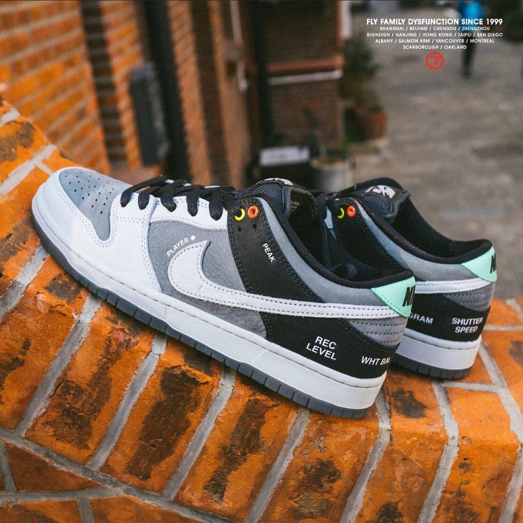 Giày Nike SB Dunk Low 'Camcorder' CV1659-001 - Ảnh 3