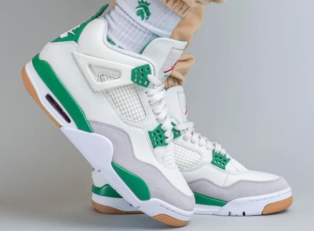 Giày Nike Air Jordan 4 Retro 'Pine Green' DR5415-103 - Ảnh 6