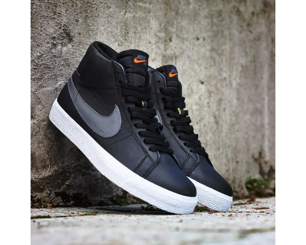 Giày Nike Zoom Blazer Mid ISO SB 'Black Orange Label' CV4284-001 - Ảnh 7