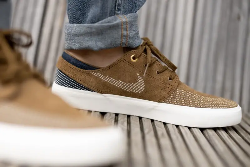 Giày Nike Zoom Stefan Janoski RM Premium SB 'Sashiko Pack Brown' CZ4731-200 - Ảnh 5