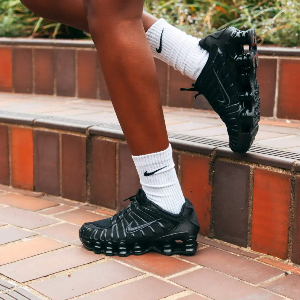 Giày Nike Wmns Shox TL 'Black' AR3566-002 - Ảnh 6