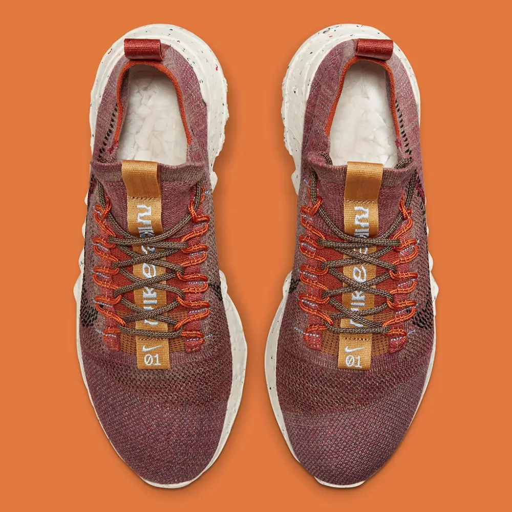 Giày Nike Space Hippie 01 'Redstone' DJ3056-600 - Ảnh 4