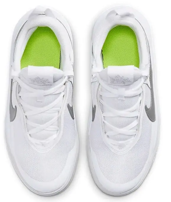 Giày Nike Team Hustle D 10 'White' CW6735-100 - Ảnh 3