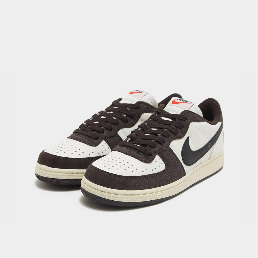 Giày Nike Terminator Low 'Croc Velvet Brown' FN7815-200 - Ảnh 5