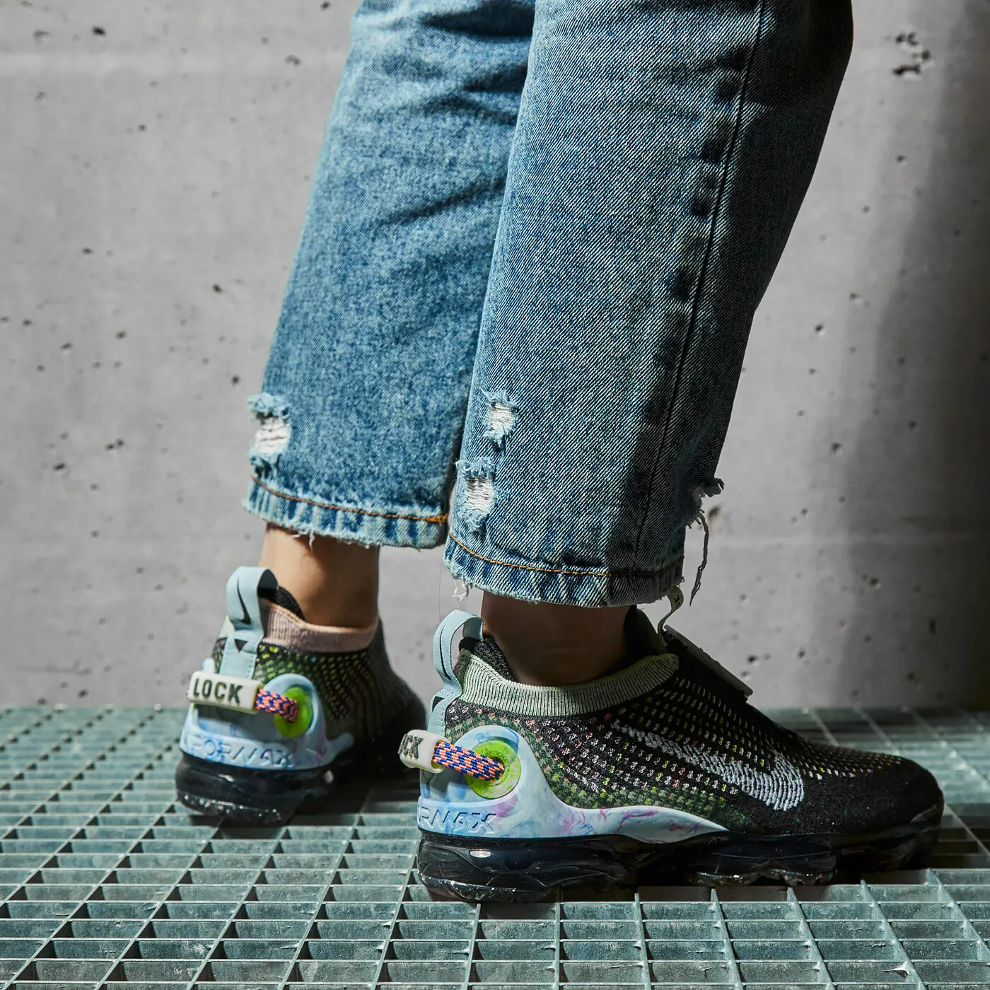 Giày Nike Air VaporMax 2020 Flyknit 'Black Barely' CT1933-001 - Ảnh 5