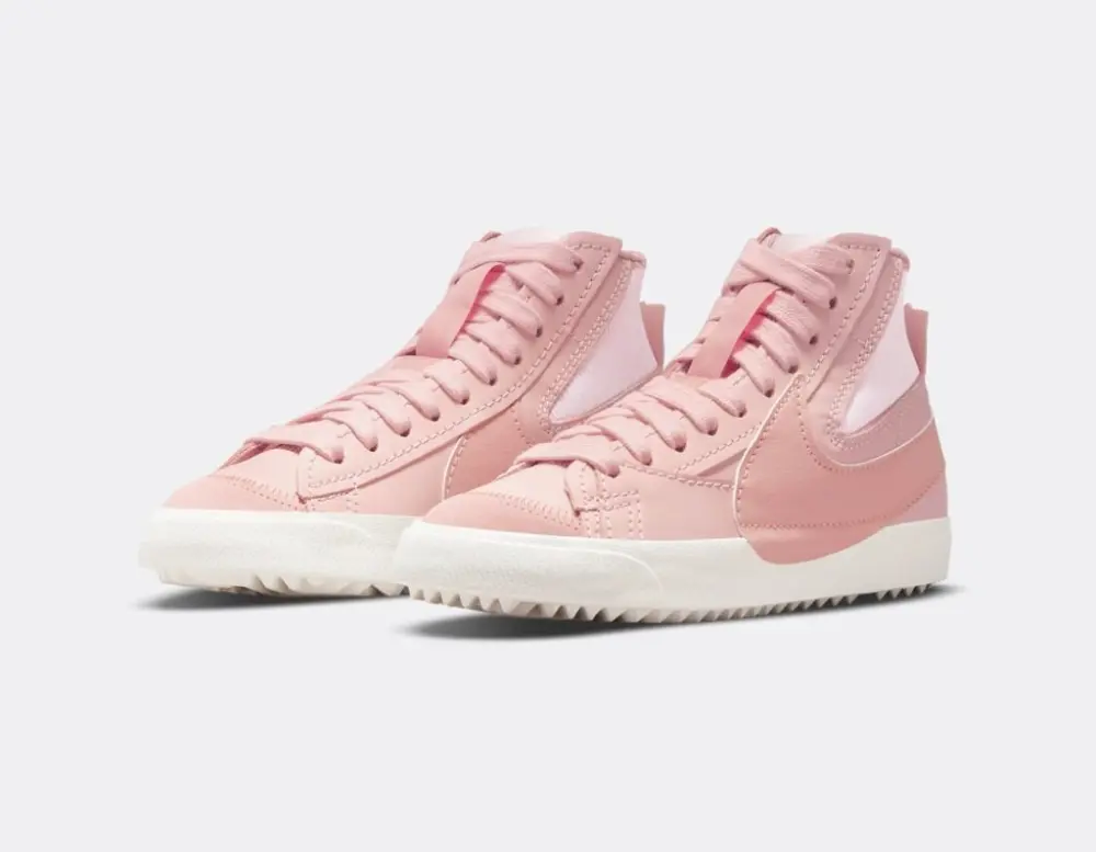 Alternative view of Giày Nike Blazer Mid 77 Jumbo Pink Oxford DQ1471-600