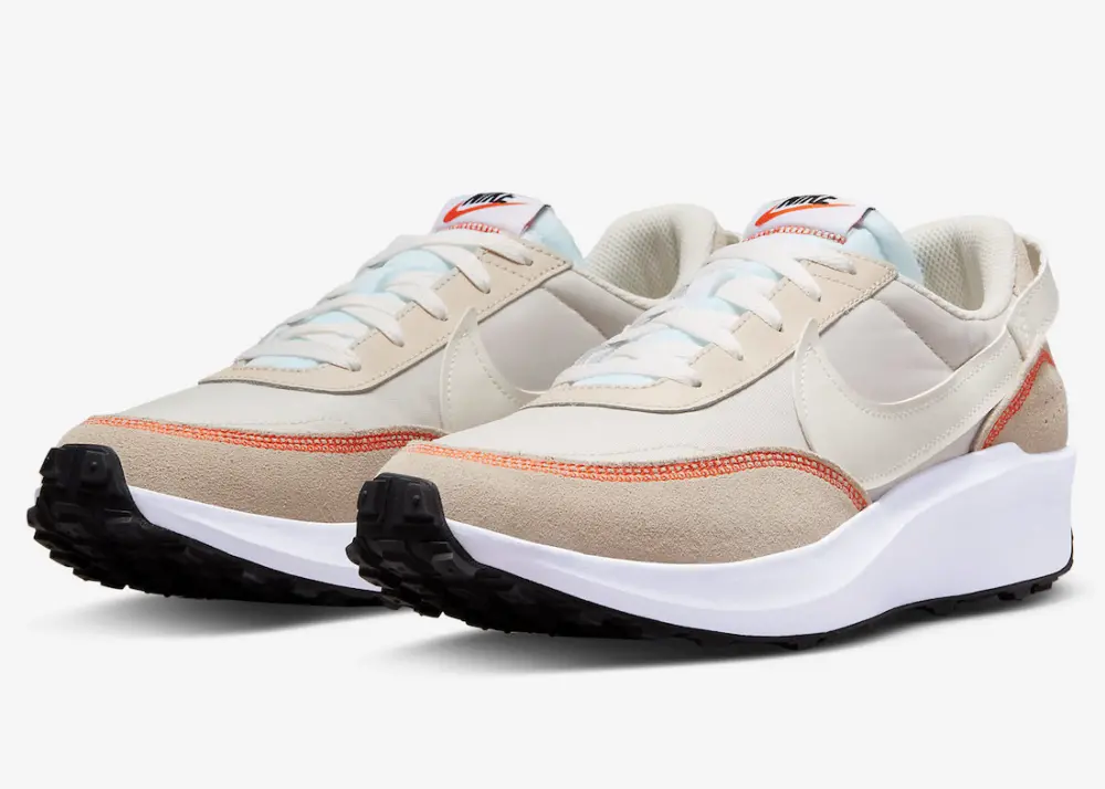Alternative view of Giày Nike Waffle Debut 'Light Orewood Brown Sail' DH9522-100