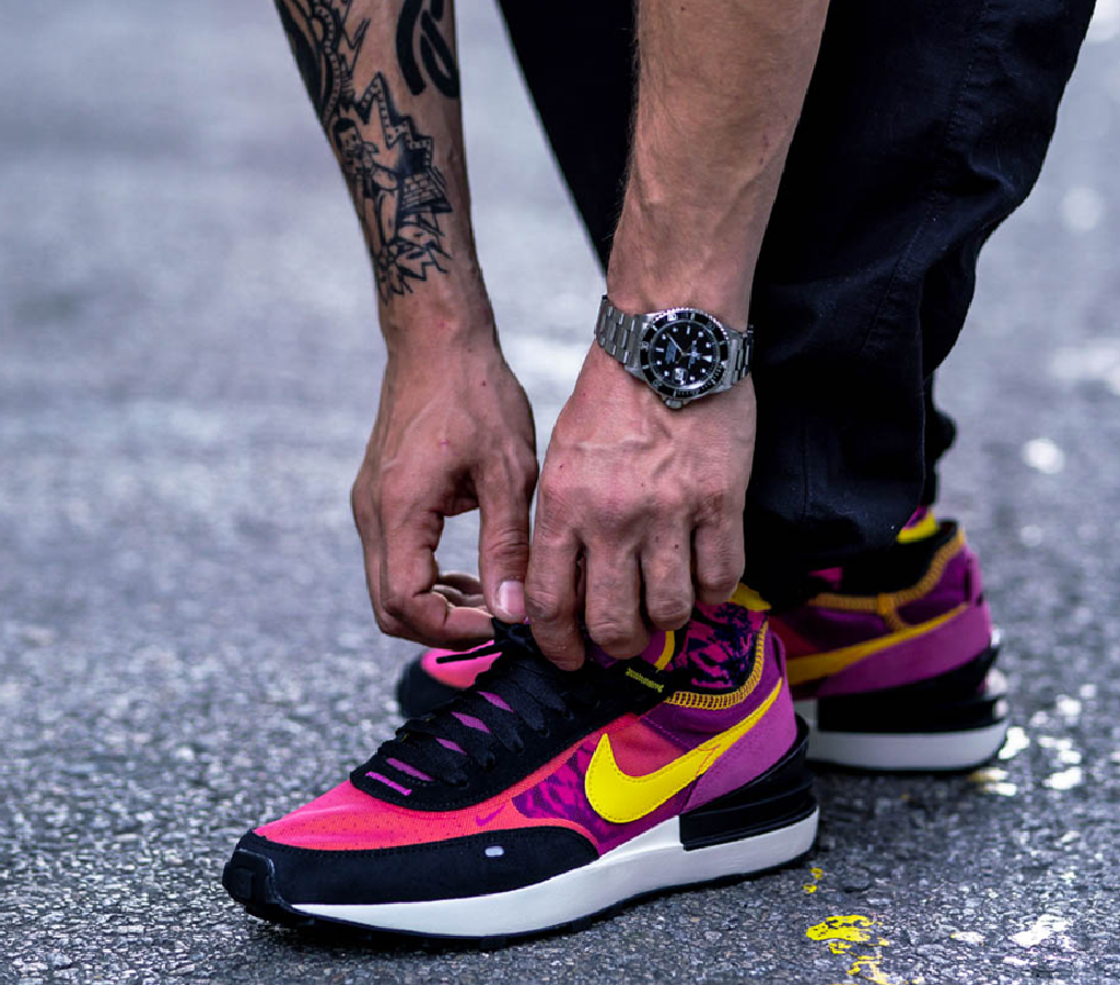 Giày Nike Waffle One 'Active Fuchsia' DA7995-600 - Ảnh 4