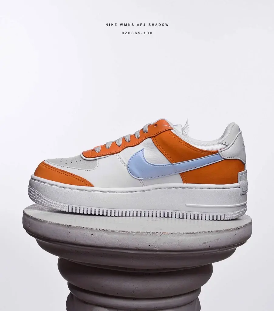 Alternative view of Giày Nike Air Force 1 Shadow 'Rust Blue' CZ0365-100