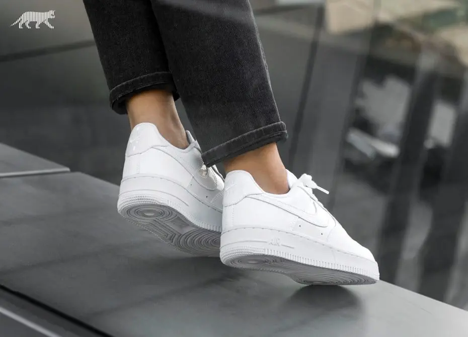Giày Nike Air Force 1 Low 'All White' 314192-117 - Ảnh 5