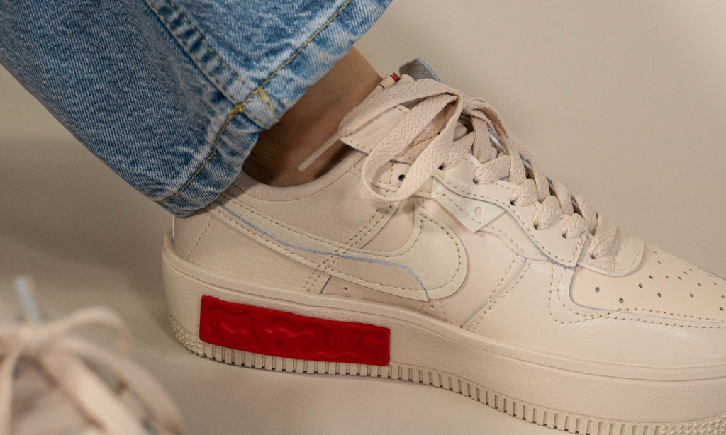 Giày Nike Air Force 1 Fontanka 'Pearl White University Red' DA7024-200 - Ảnh 3