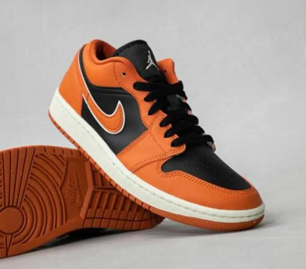 Giày Nike Air Jordan 1 Low 'Sport Spice Black' DV1299-800 - Ảnh 4