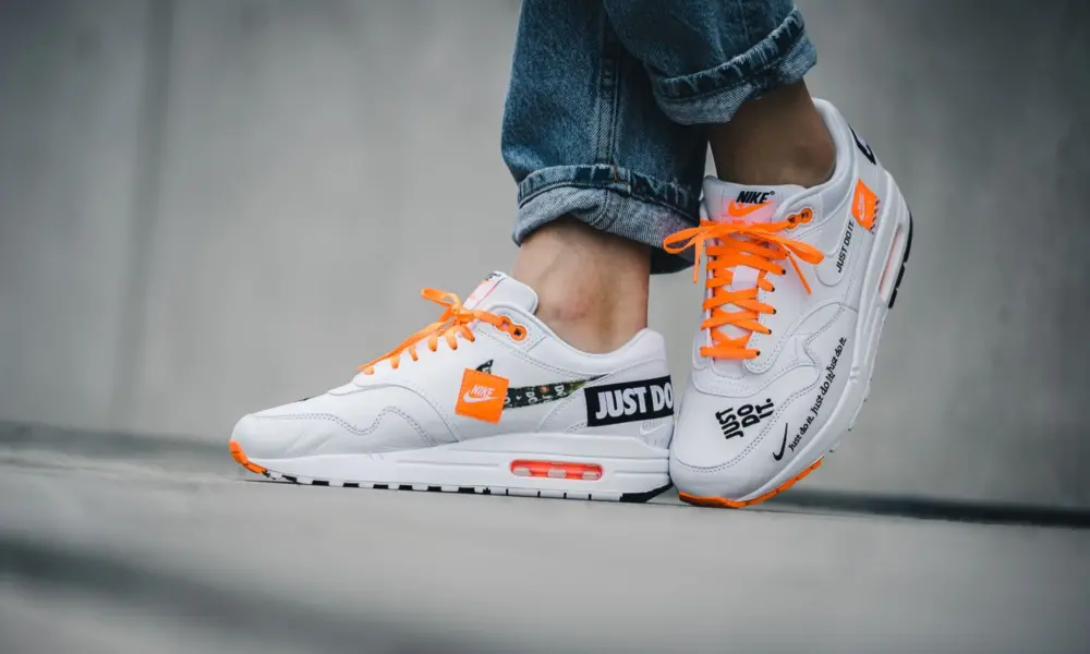Giày Nike WMNS Air Max 1 Lux Just Do It 917691-100 - Ảnh 4