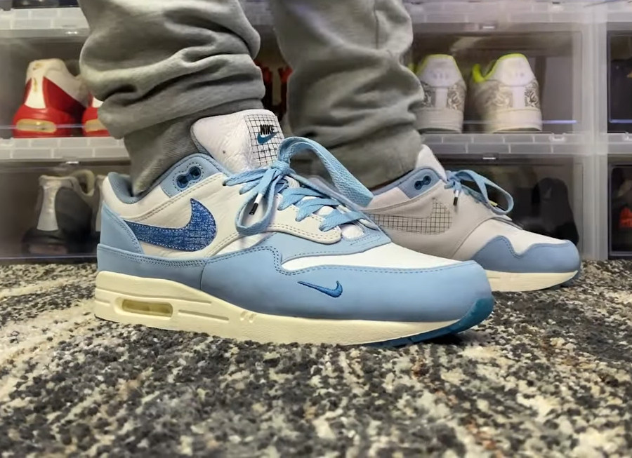 Giày Nike Air Max 1 Premium 'Blueprint' DR0448-100 - Ảnh 3