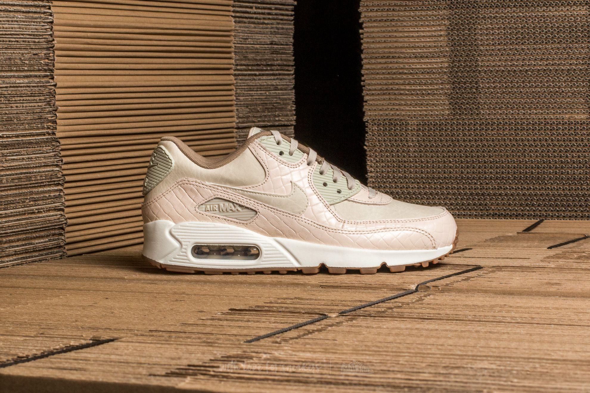Giày Nike Air Max 90 Premium 'Oatmeal Sail Khaki' 443817-105 - Ảnh 6