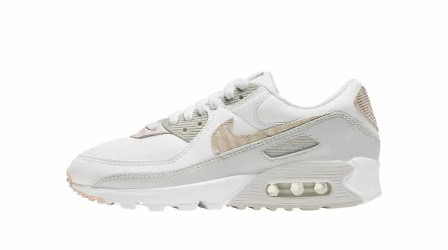 Giày Nike Wmns Air Max 90 SE 'Summit White Light Bone' CV8824-100 - Ảnh 3
