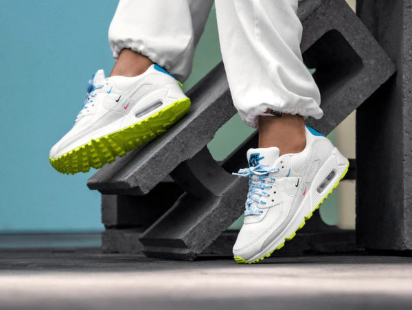 Giày Nike Wmns Air Max 90 SE 'Worldwide Pack' CK7069-100 - Ảnh 2