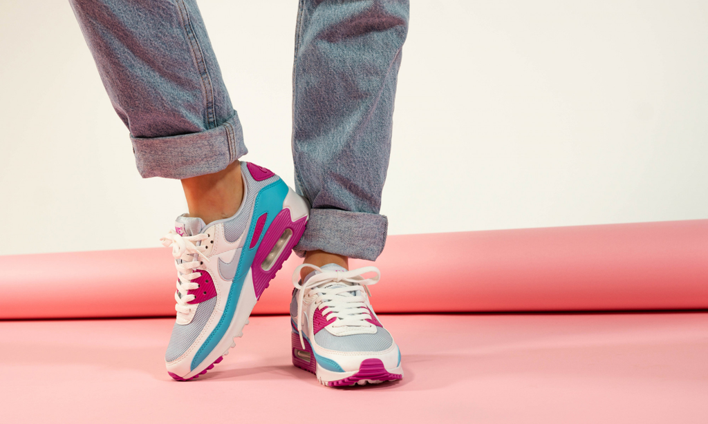 Giày Nike Wmns Air Max 90 'Vivid Pink' CT1030-001 - Ảnh 5