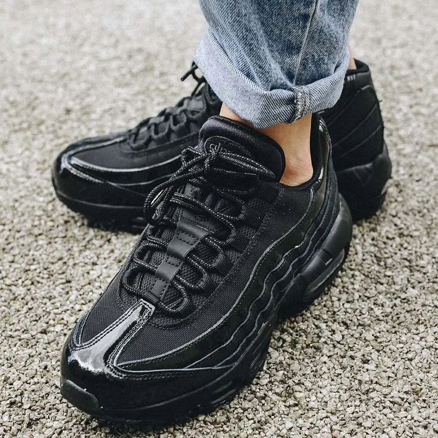 Giày Nike Wmns Air Max 95 'Black' 307960-010 - Ảnh 3