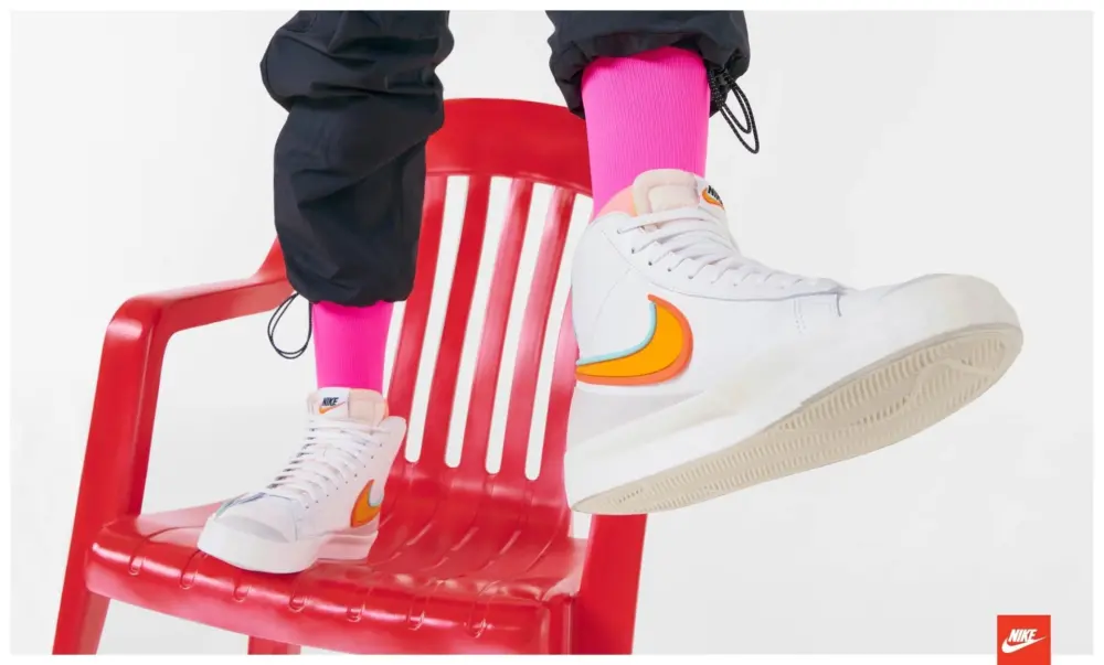 Giày Nike Wmns Blazer Mid '77 'Inifinite Kumquat' DC1746-100 - Ảnh 6