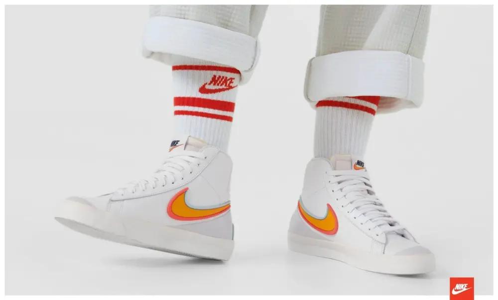 Giày Nike Wmns Blazer Mid '77 'Inifinite Kumquat' DC1746-100 - Ảnh 7