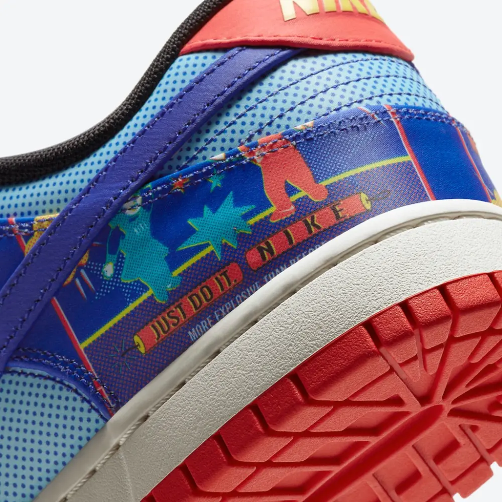 Giày Nike Wmns Dunk Low 'Chinese New Year - Firecracker' DH4966-446 - Ảnh 4