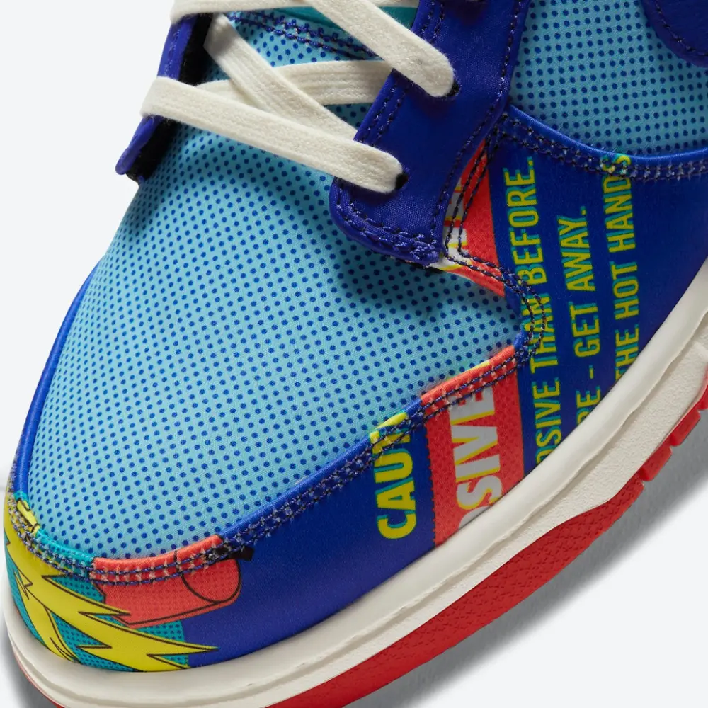 Giày Nike Wmns Dunk Low 'Chinese New Year - Firecracker' DH4966-446 - Ảnh 3