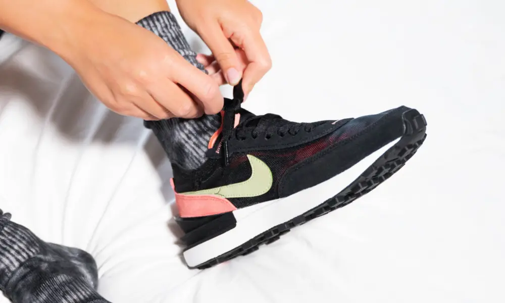 Giày Nike Waffle One 'Crimson Bliss Lime Ice' DC2533-002 - Ảnh 3
