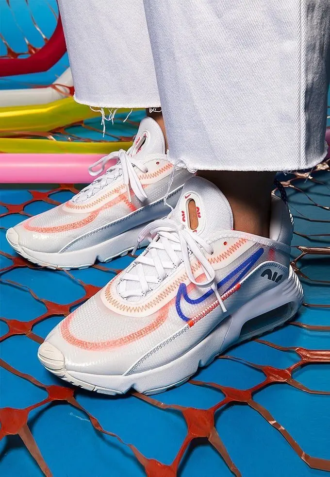 Giày Nike Wmns Air Max 2090 'White Flash Crimson' CT1290-100 - Ảnh 6