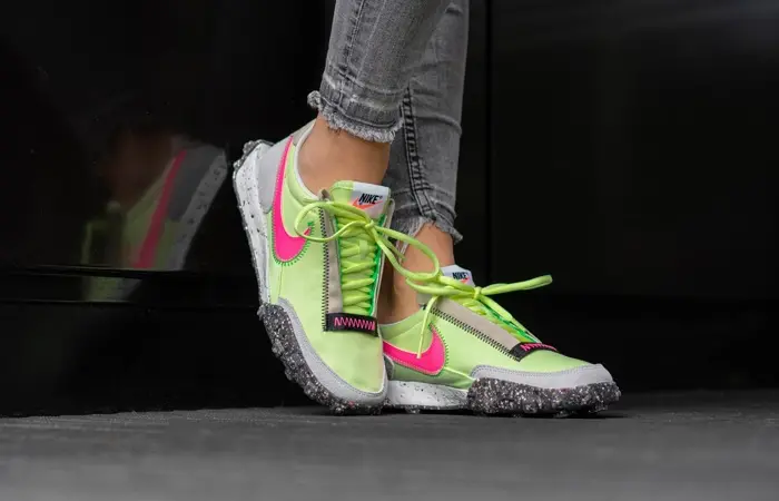 Giày Nike Waffle Racer Crater 'Barely Volt' CT1983-700 - Ảnh 4