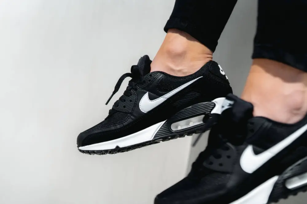 Giày Nike Wmns Air Max 90 'Black White' CQ2560-001 - Ảnh 3