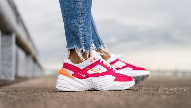Alternative view of Giày Nike Wmns M2K Tekno SE 'Hyper Crimson' AV4221-800