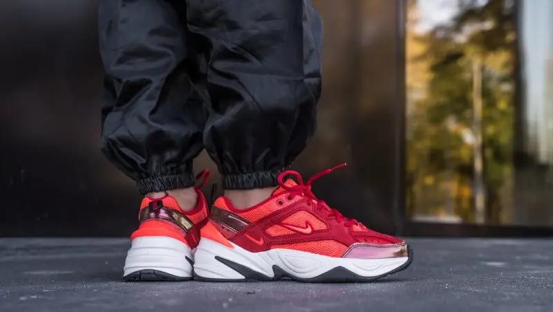 Giày Nike Wmns M2K Tekno 'Red Suede' AV7030-600 - Ảnh 3