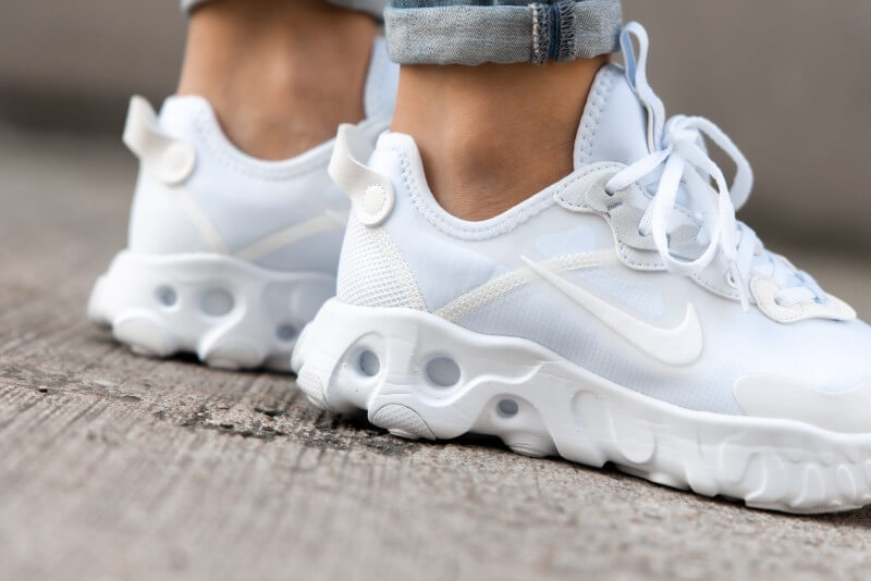 Giày Nike Wmns React Art3mis 'Triple White' CN8203-100 - Ảnh 2