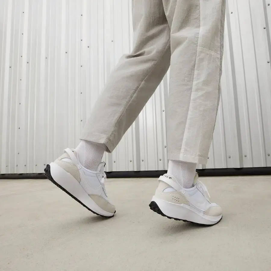 Giày Nike Waffle Debut 'White' DH9523-100 - Ảnh 4