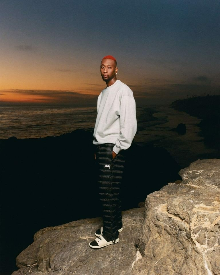 Dép Nike Stussy x Benassi 'Sail' DC5239-100 - Ảnh 5