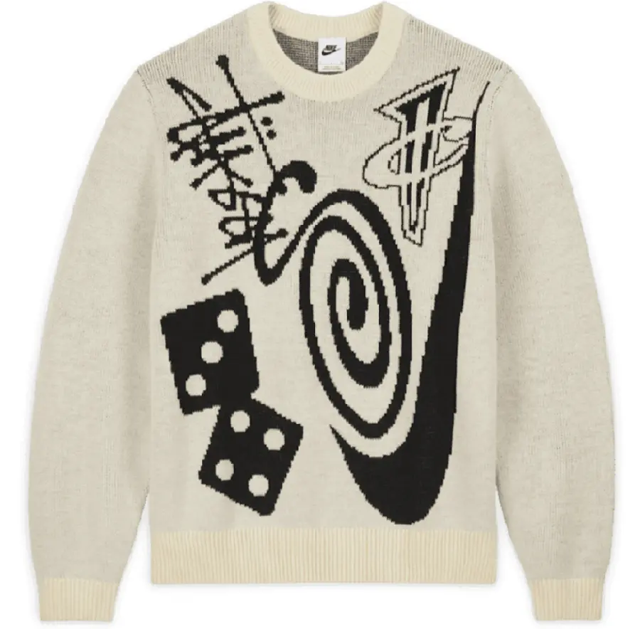 Áo Nike x Stussy Knit Sweater ‘Natural’ DR2894-238