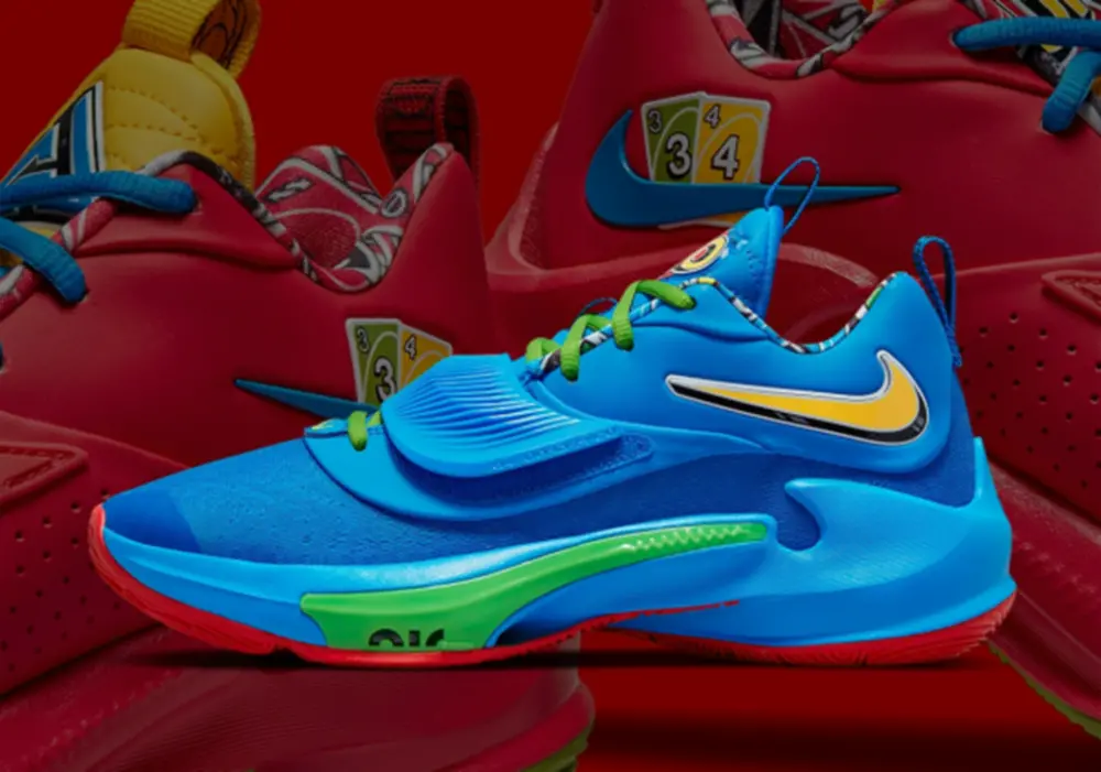 Giày Nike Zoom Freak 3 x UNO 'Blue' DC9363-400 - Ảnh 4