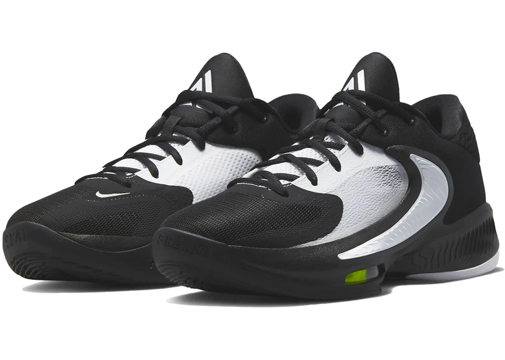 Giày Nike Zoom Freak 4 TB 'Black White' DO9679-002 - Ảnh 4